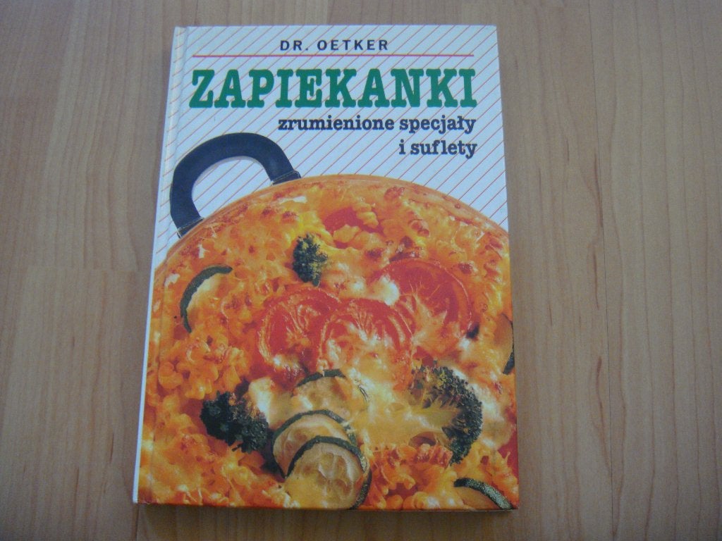 Poslkie ksiazki. Poolse boeken DR. OETKER ZAPIEKANKI, Ophalen of Verzenden, Gelezen