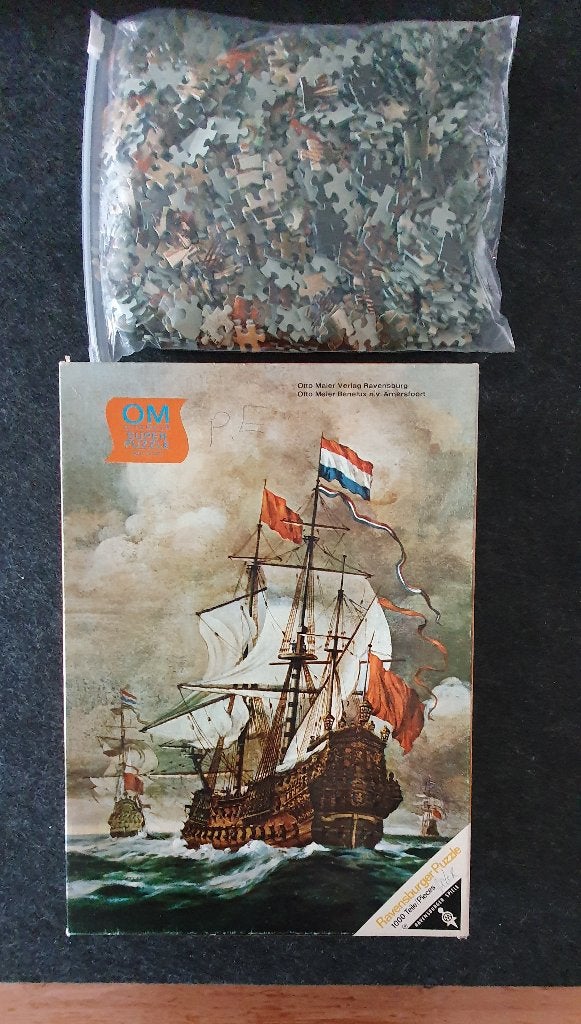 Puzzel Admiralschiff 1000 stukjes, Verzamelen, Scheepvaart, Ophalen of Verzenden, Gebruikt, Zeilboot, Overige typen