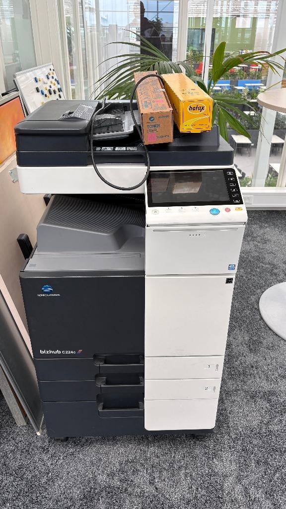 Konica Minolta bizhub C224 - C224e, Computers en Software, Printers, Ophalen, Kleur printen, Gebruikt, All-in-one