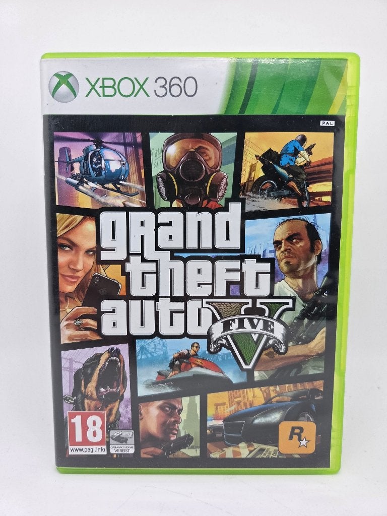 Grand Theft Auto V (GTA V) Xbox 360 Game, Avontuur en Actie, Vanaf 18 jaar, 1 speler, Ophalen of Verzenden