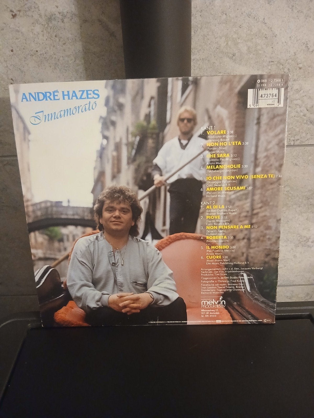 André Hazes - Innamorato LP (1986), Cd's en Dvd's, LP, Gebruikt, Pop, Ophalen of Verzenden