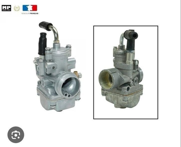 OPZOEK!!! Race inlaat en spruitsuk 19mm carb en powerfilter, Fietsen en Brommers, Ophalen, Gebruikt, Carburateur