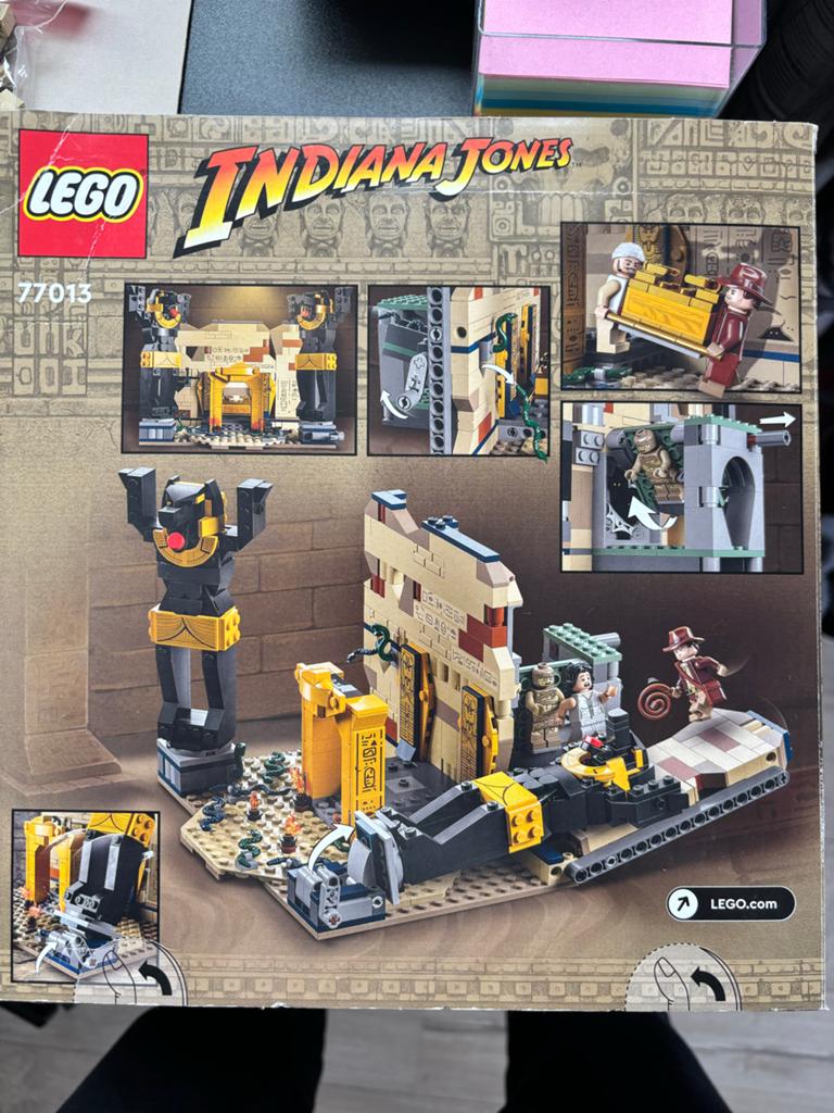 Lego Indiana Jones 77013: Ontsnapping uit de Verloren Tombe, Ophalen of Verzenden, Zo goed als nieuw
