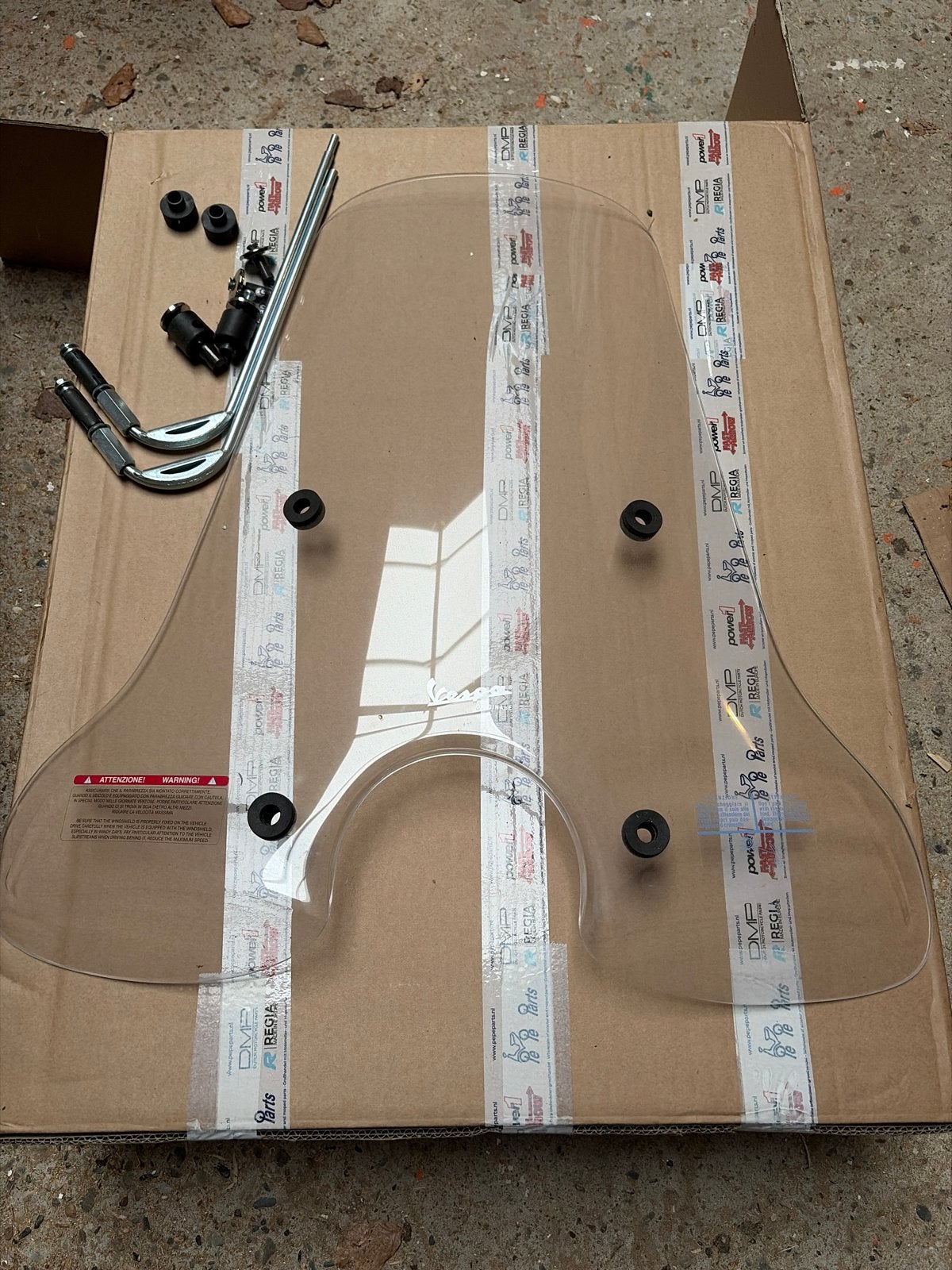 Vespa scherm - Nieuwstaat, is voor een ronde koplamp, Ophalen of Verzenden, Zo goed als nieuw, Overige typen, Vespa