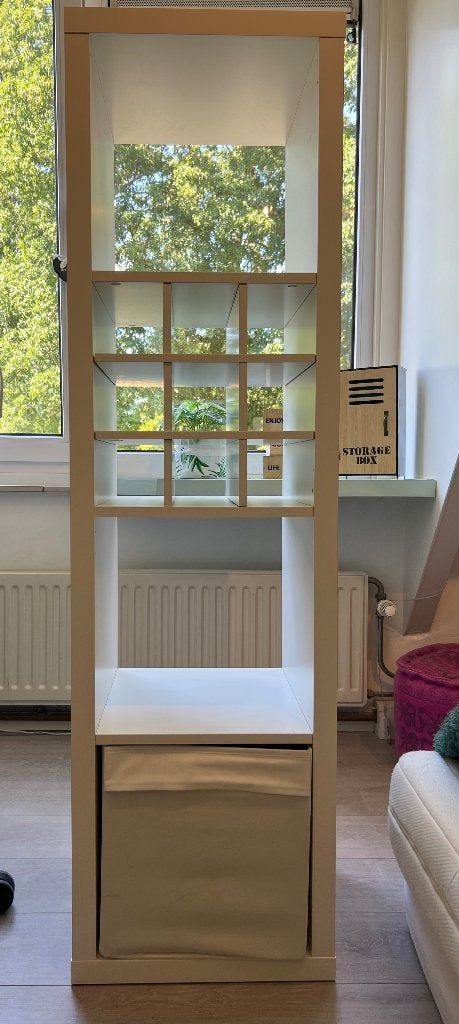 KALLAX kast Ikea (wit), Ophalen, Zo goed als nieuw