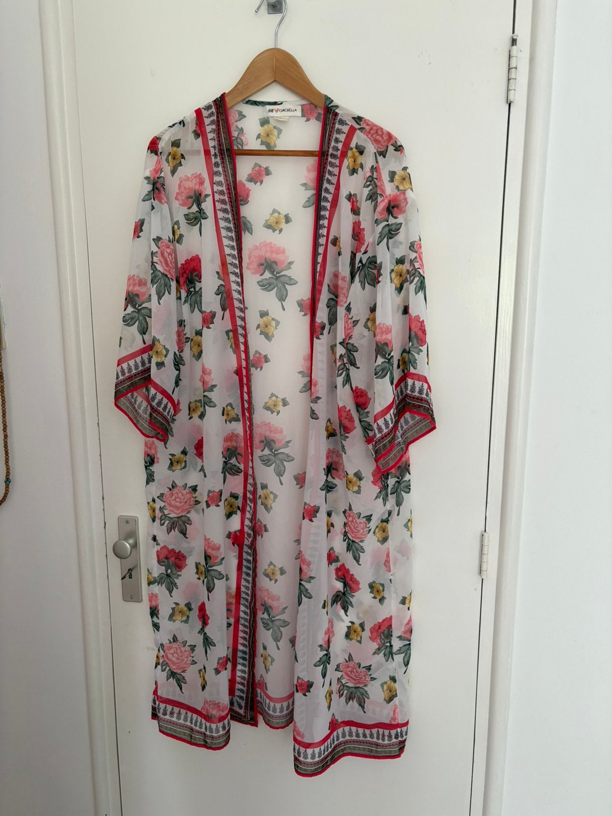 Kimono kleurrijk H&M mt M, Ophalen of Verzenden, Zo goed als nieuw