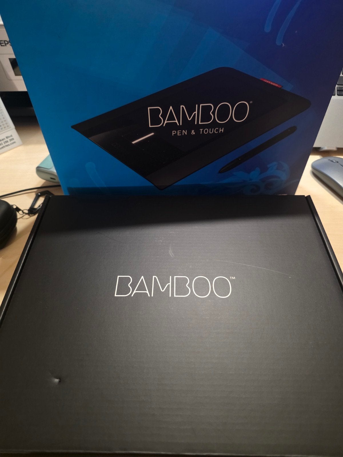 Wacom Bamboo CTH-460 tekentablet - Werkt perfect!, Computers en Software, Ophalen, Gebruikt, Multi-touch, Wacom