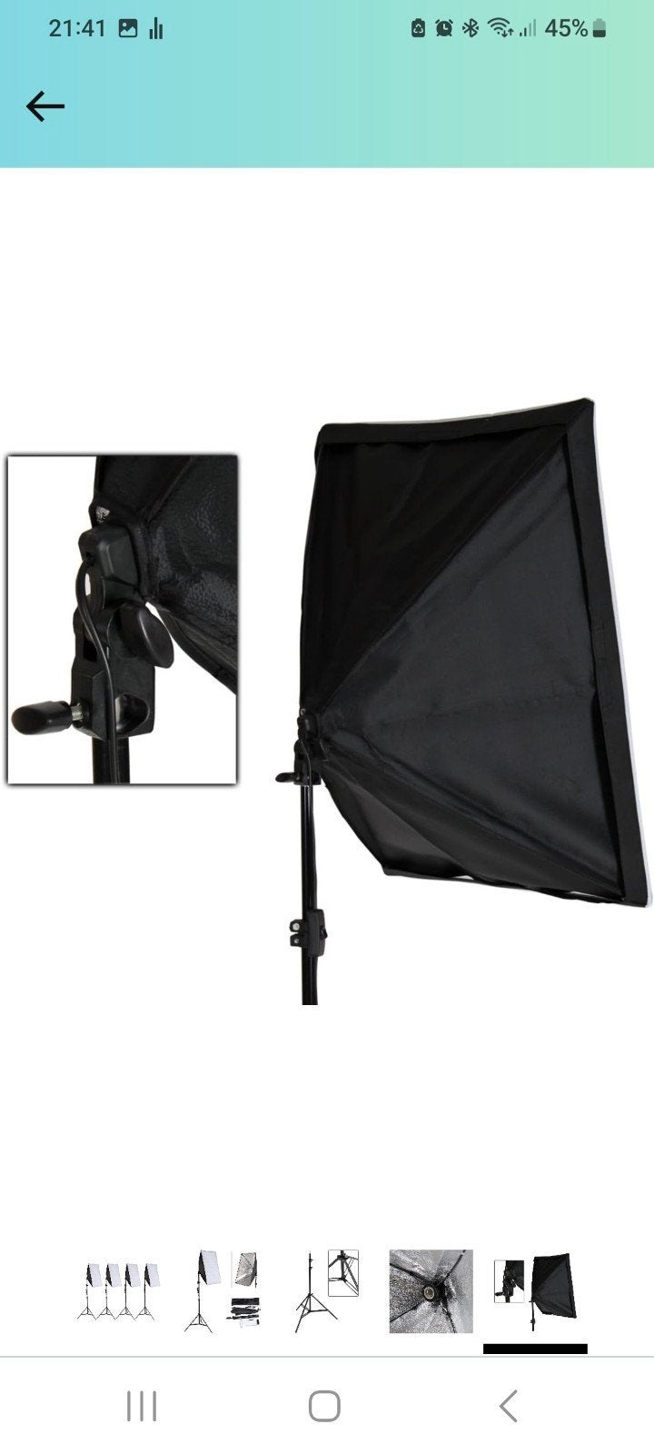 Tectake Studioflitsset PE300 - Nieuw in doos, Ophalen of Verzenden, Nieuw, Fotografie algemeen
