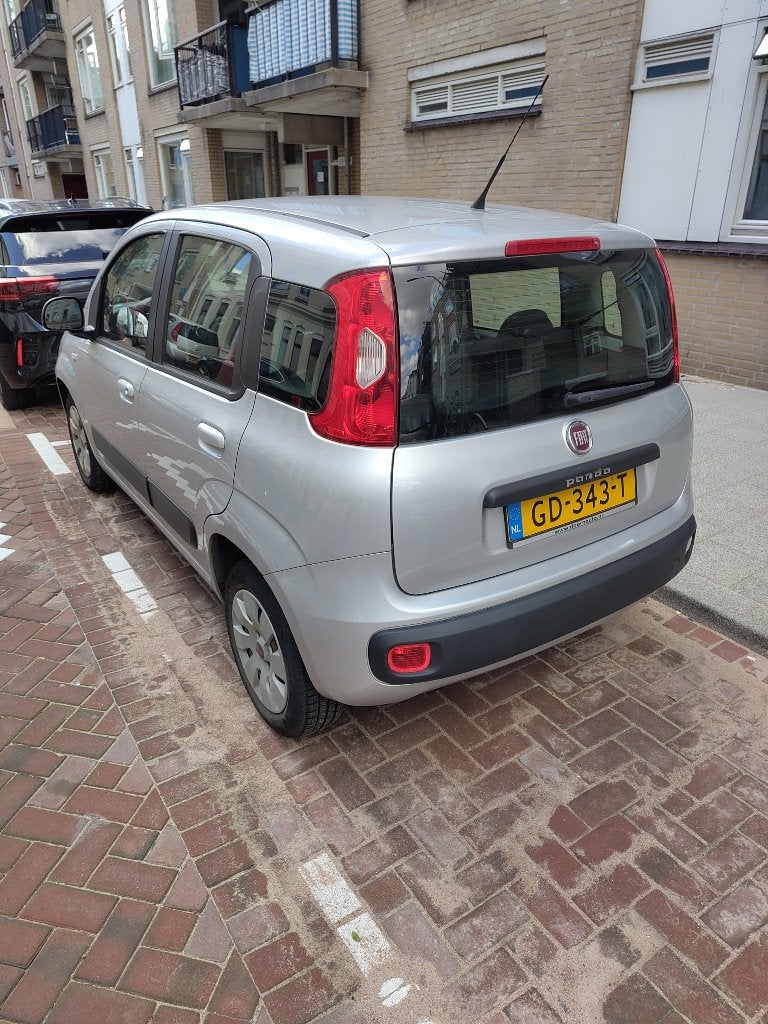 Fiat Panda 0.9 Twinair 59KW 2015 Grijs, Voorwielaandrijving, Start-stop-systeem, Stof, Panda