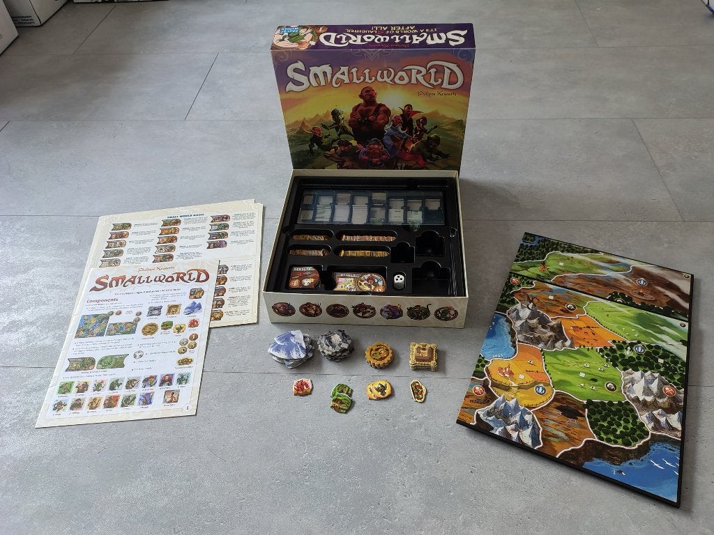 Small World, Een of twee spelers, Ophalen of Verzenden, Gebruikt, Days of Wonder