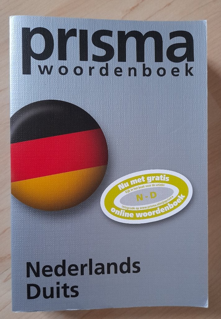 PRISMA WOORDENBOEK NEDERLANDS - DUITS, Ophalen of Verzenden, Gelezen, Prisma of Spectrum, Duits