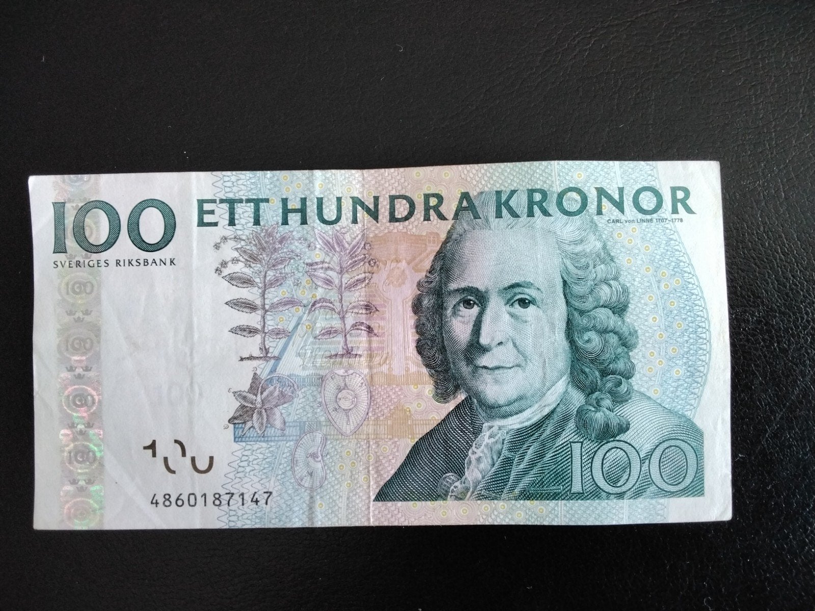 Zweden 100 Kronor biljet, Verzenden, Overige landen, Los biljet