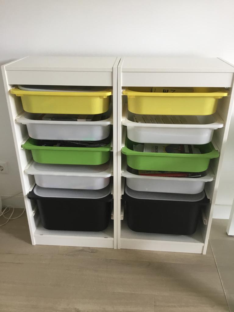 IKEA Trofast Opbergsysteem met Bakken, Ophalen of Verzenden, Zo goed als nieuw