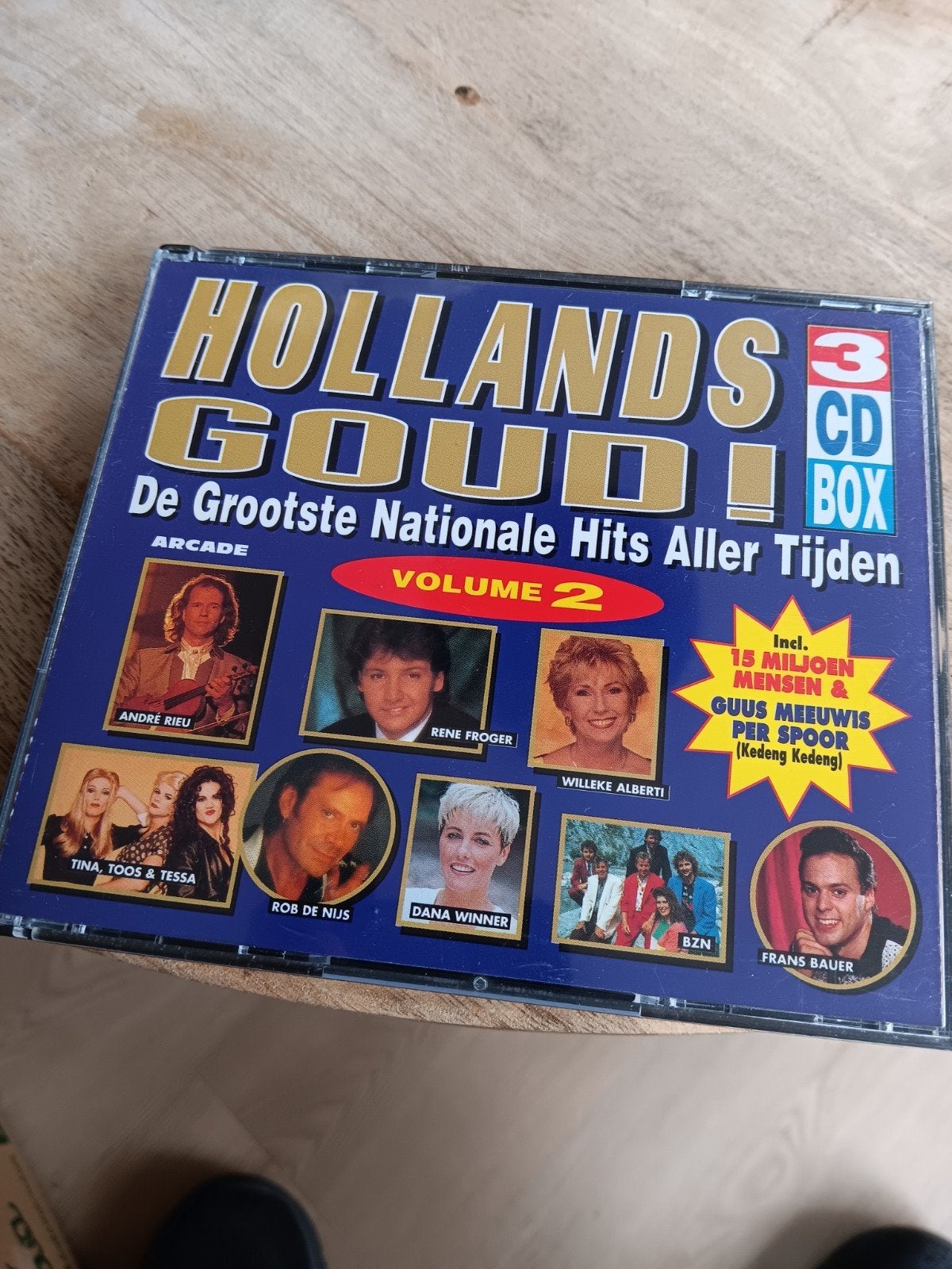 box 3cd hollands goud, Ophalen of Verzenden, Zo goed als nieuw, Nederlandstalig