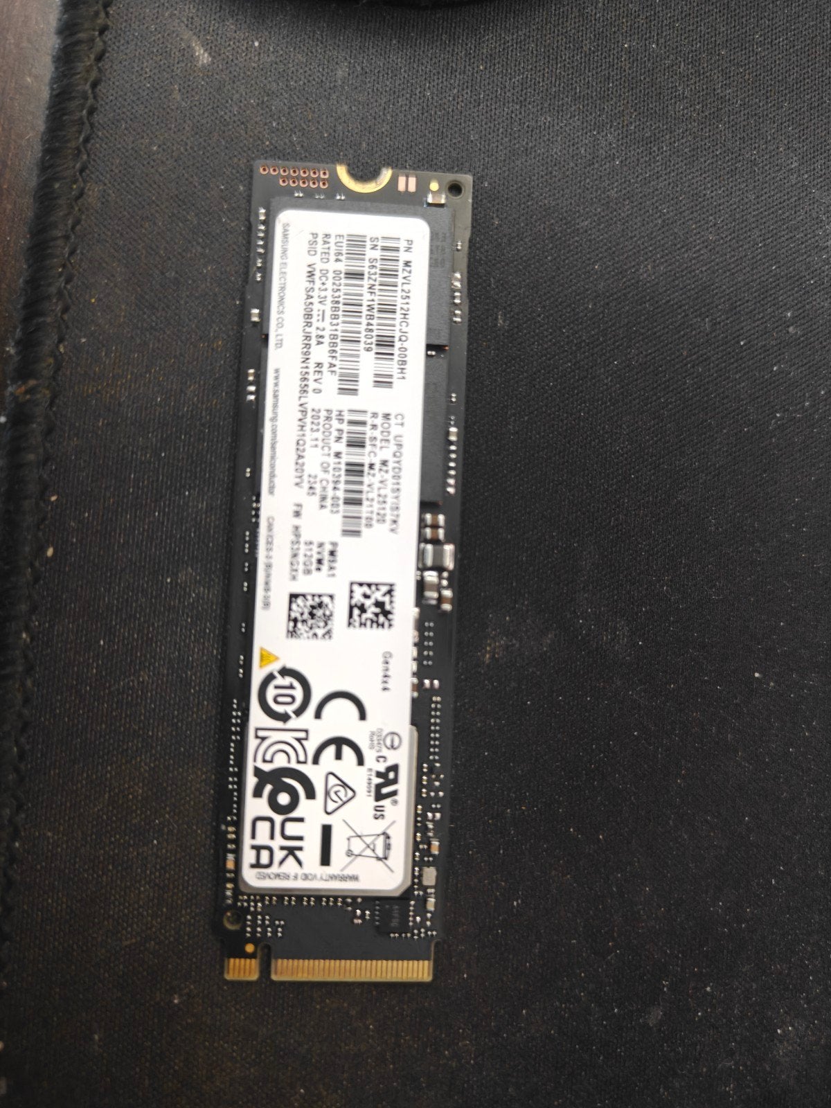 5x NVMe4 SSD 512GB, Computers en Software, Harde schijven, ., Intern, Server, SSD