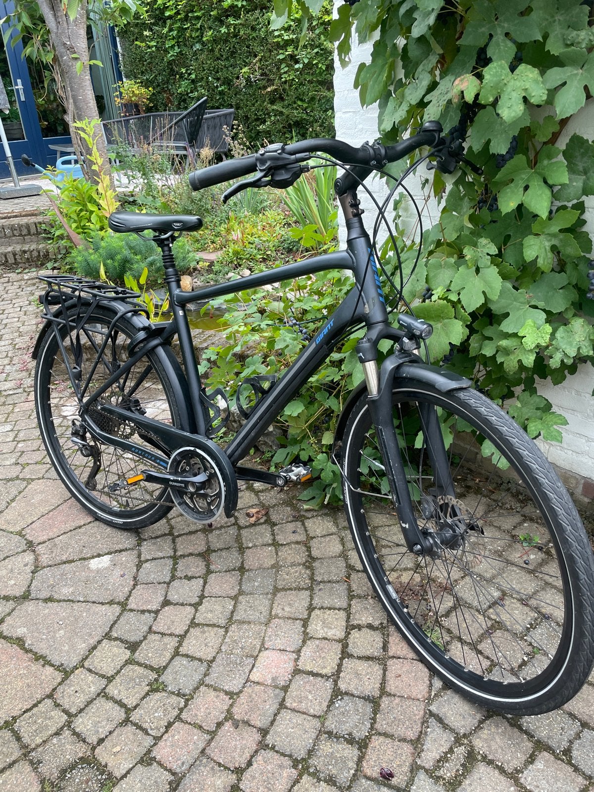 Giant Anytour herenfiets, 28 inch, Gebruikt, Meer dan 20 versnellingen, Schijfrem