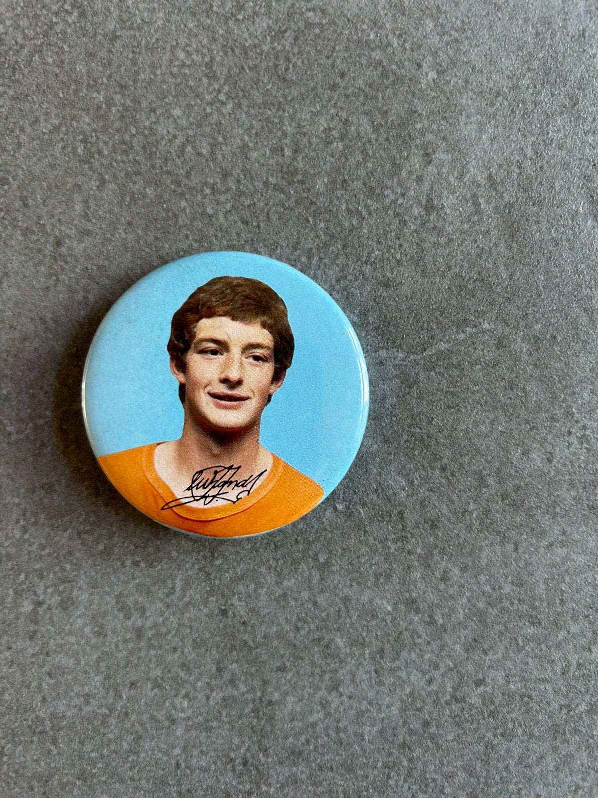 Ernie Brandts ( PSV) WK van 1978 button, Verzamelen, Ophalen of Verzenden, Sport, Button