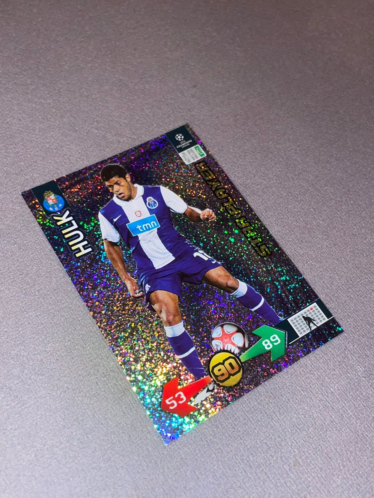 Hulk 2009-2010 Panini Star Player Fc Porto, Ophalen of Verzenden, Zo goed als nieuw, Plaatje