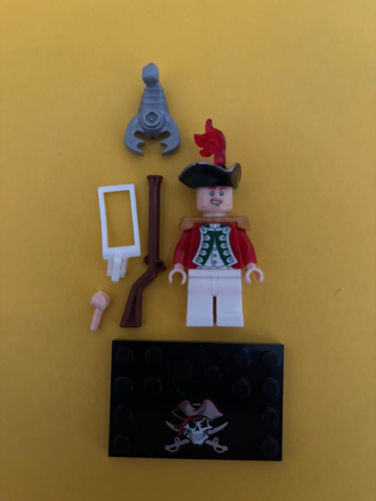 Figuur soldaat piraten tijd lego toepasbaar, Verzenden, Nieuw, Overige merken