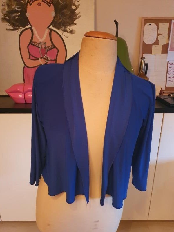 Nieuw! kobaltblauw dun jasje van Magna maat 44/46!, Kleding | Dames, Maat 42/44 (L), Nieuw, Magna, Jasje