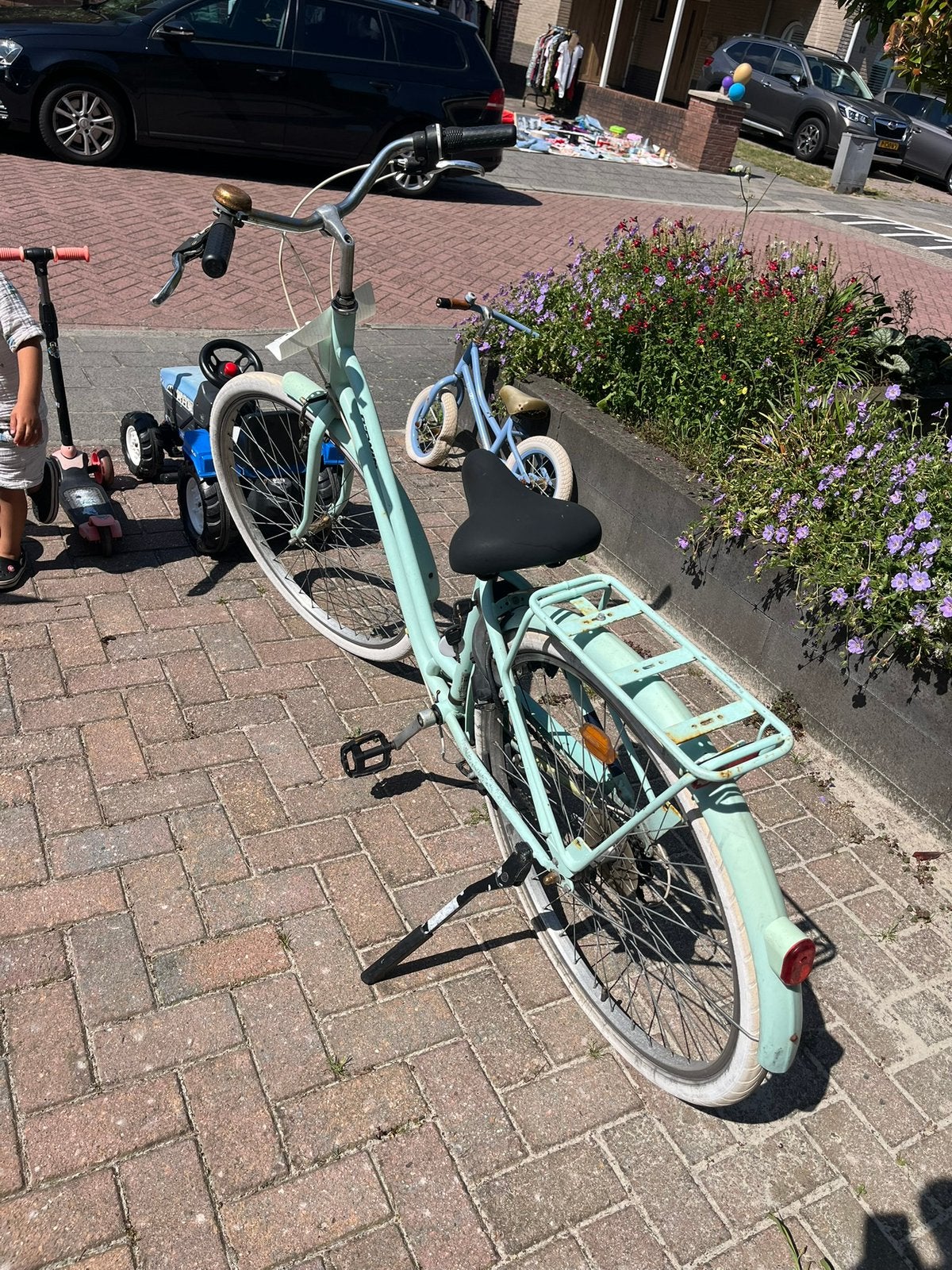 Fiets, Fietsen en Brommers, Fietsen | Dames | Damesfietsen, Gebruikt, Versnellingen, Minder dan 47 cm, Ophalen