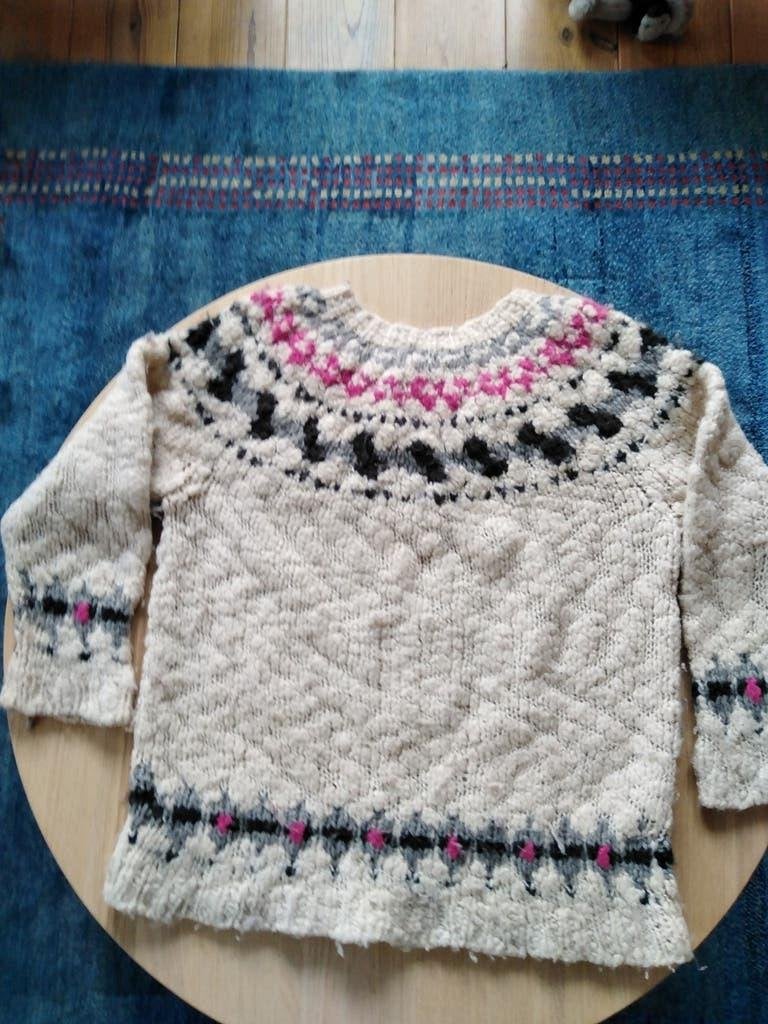 Deense Noa Noa witte 100% wollen trui maat 42/44  L, Noa Noa, Wit, Maat 42/44 (L), Ophalen of Verzenden