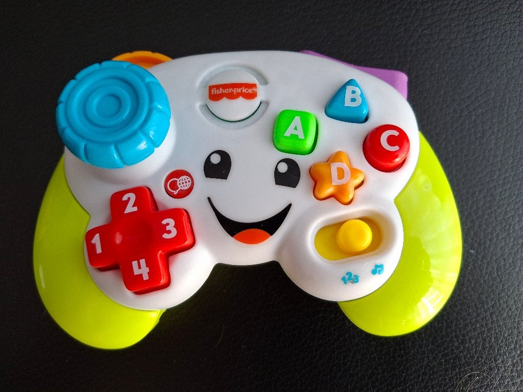 Fisher Price speelcontroller, Ophalen of Verzenden, Zo goed als nieuw, Overige typen, Met licht