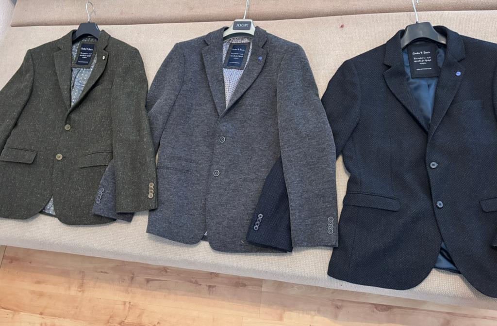 3x colbert carter en davis, Kleding | Heren, Ophalen of Verzenden, Zo goed als nieuw, Maat 46 (S) of kleiner, Blauw
