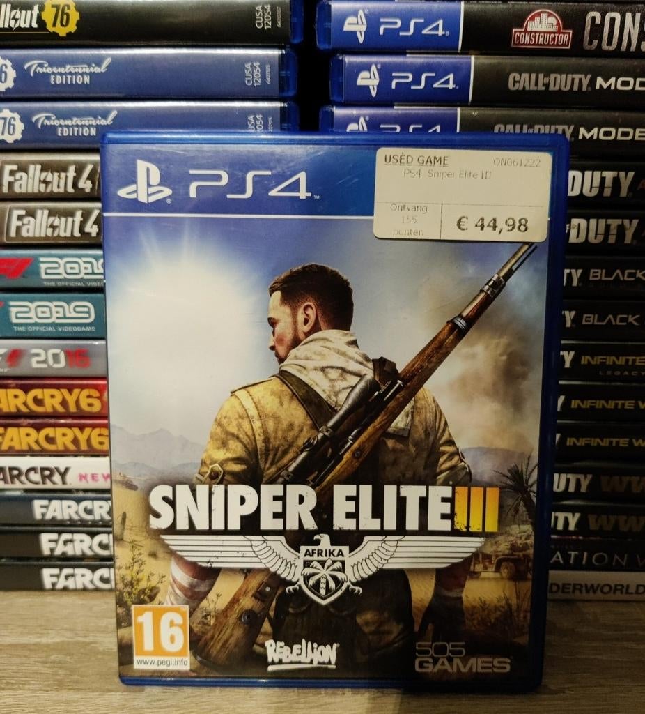 Sniper elite 3 playstation 4, J, Vanaf 18 jaar, Shooter, 1 speler