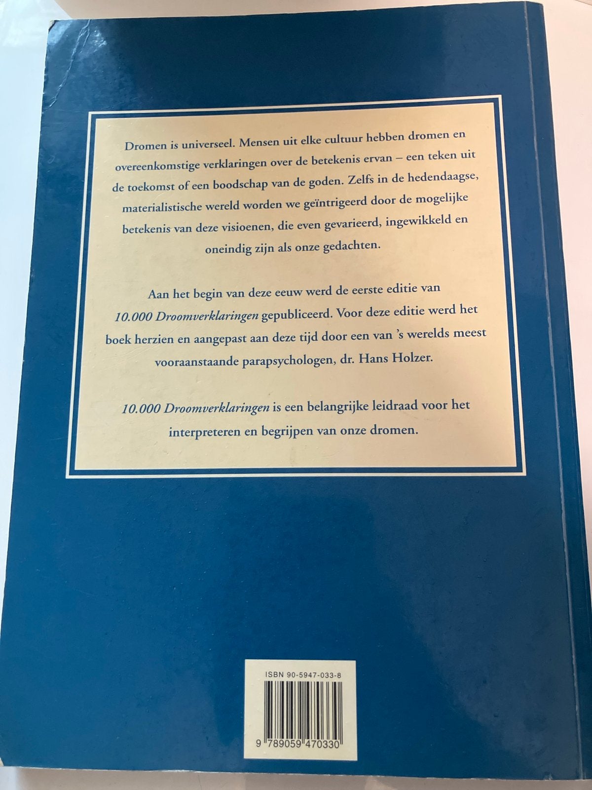 10.000 Droomverklaringen - Het Klassieke Handboek, Boeken, Esoterie en Spiritualiteit, Ophalen of Verzenden, Zo goed als nieuw