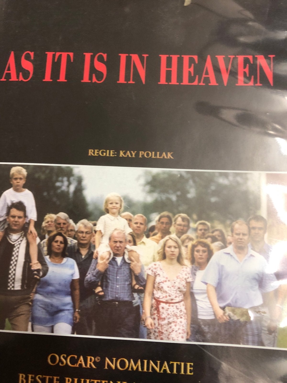 As It Is In Heaven - Oscar Nominatie Beste Buitenlandse Film, Vanaf 12 jaar, Ophalen of Verzenden, Zo goed als nieuw, Drama