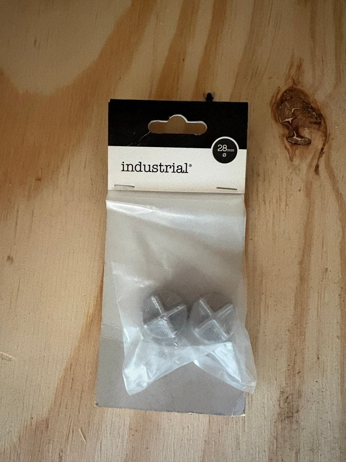 2 Knop Eindkappen Galva 28mm voor Gordijnroede, Ophalen of Verzenden, Nieuw