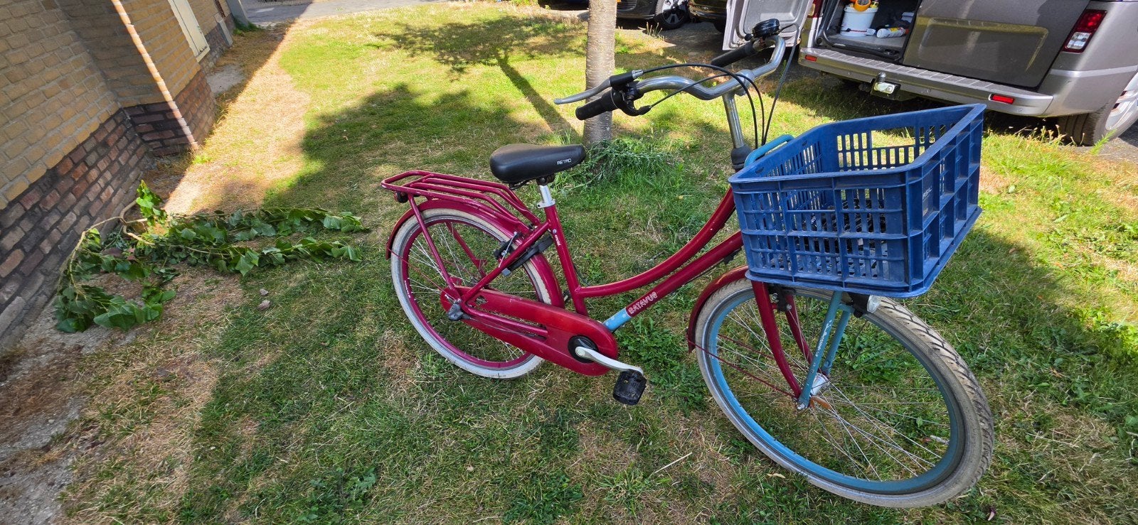 Batavus damesfiets met mand - Zo goed als nieuw, Ophalen, Velgrem, Batavus, Zo goed als nieuw