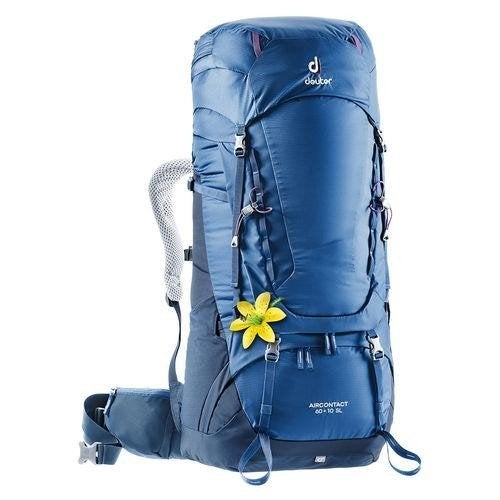 Deuter Aircontact 60+10 SL — Women's, Denim/Midnight, Overige merken, 25 tot 40 cm, Ophalen of Verzenden, Zo goed als nieuw