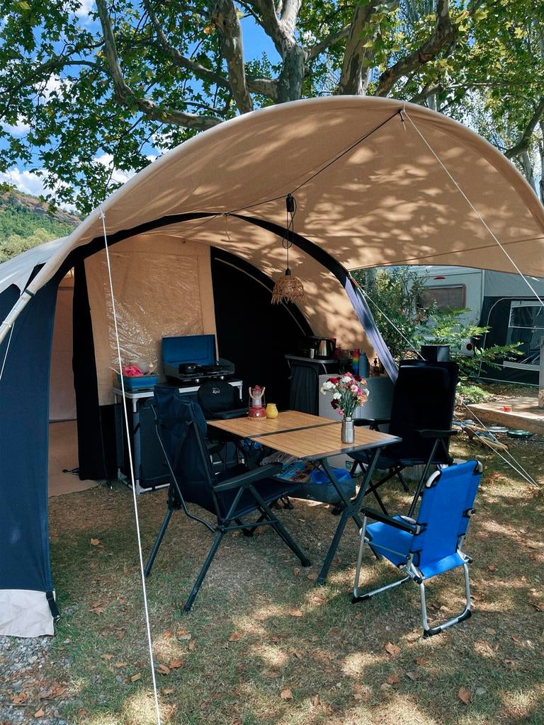 Tunneltent 6 persoons Obelink trail 600 - Compleet en netjes, Caravans en Kamperen, Ophalen, Gebruikt, Tot en met 6