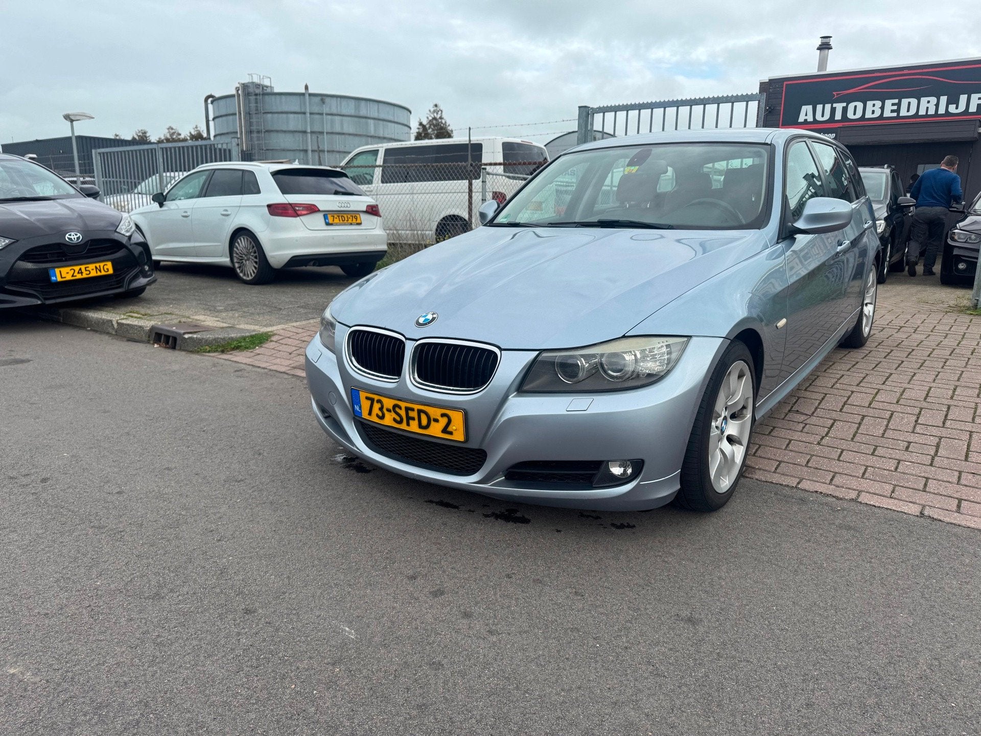 BMW 3-serie Touring 320d XENON/NAVI/CLIMA/PDC, Auto's, Euro 5, Achterwielaandrijving, 4 cilinders, Blauw