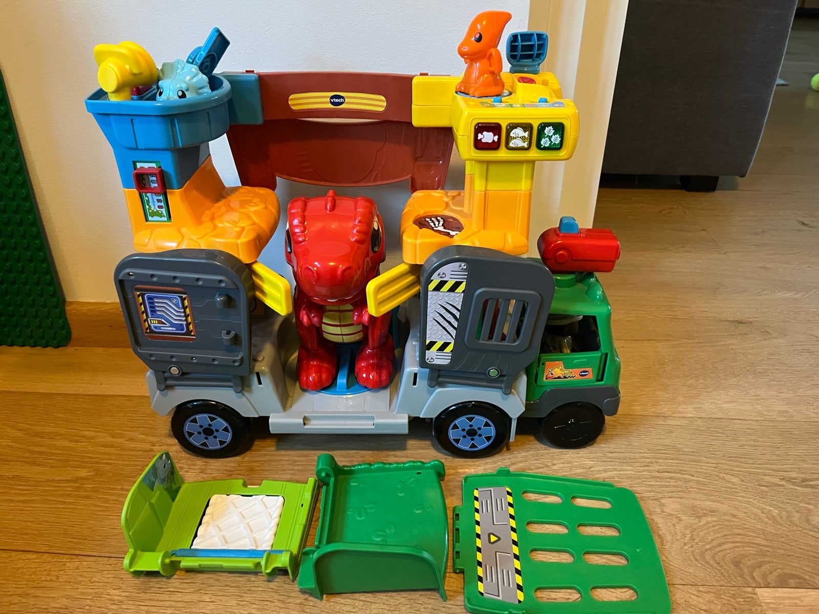 VTech Dino Transportbus, Ophalen, Zo goed als nieuw