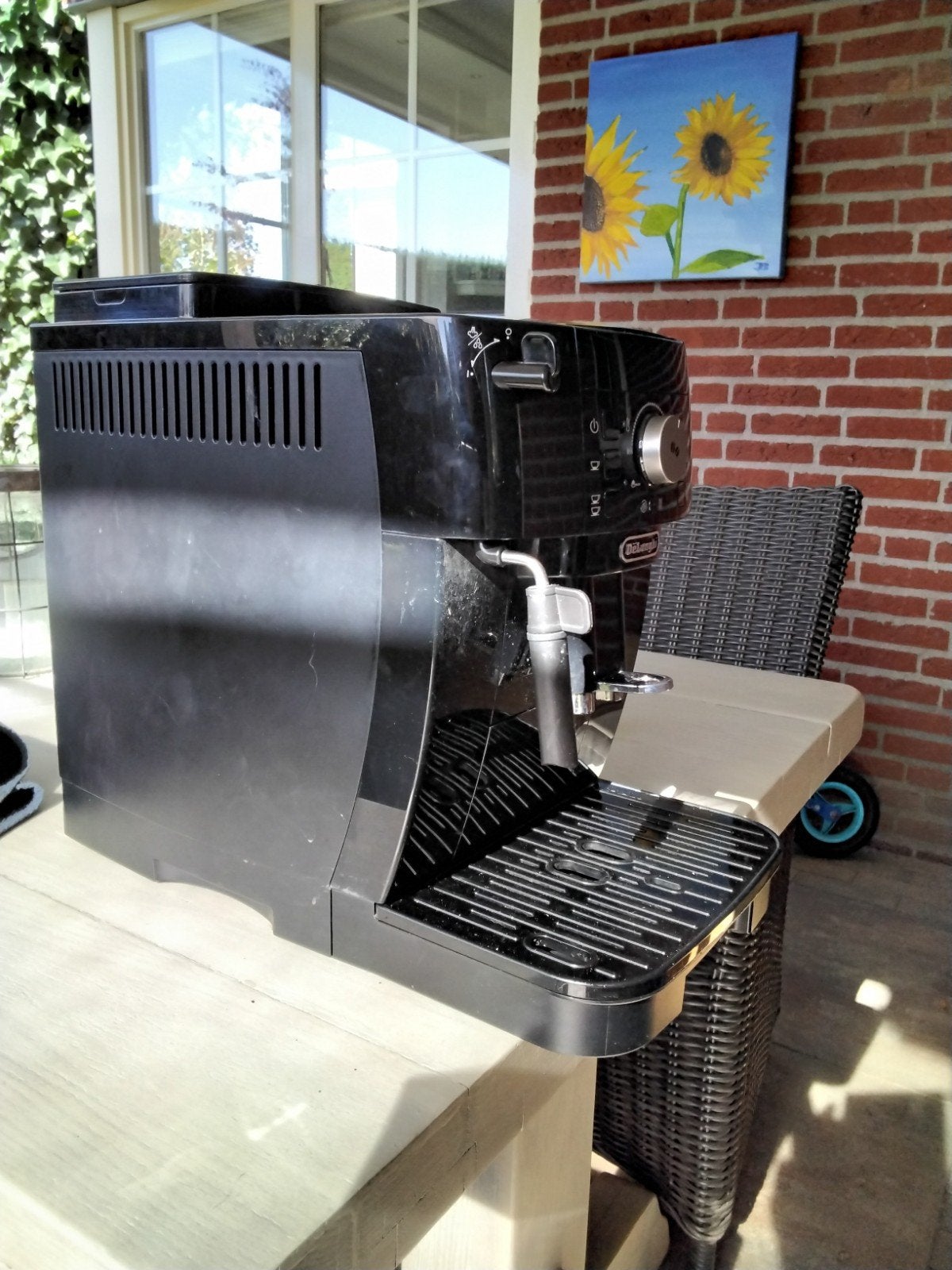 De'Longhi Magnifica S ECAM 22.110.B, Gebruikt, Espresso apparaat, Koffiebonen, 4 tot 10 kopjes