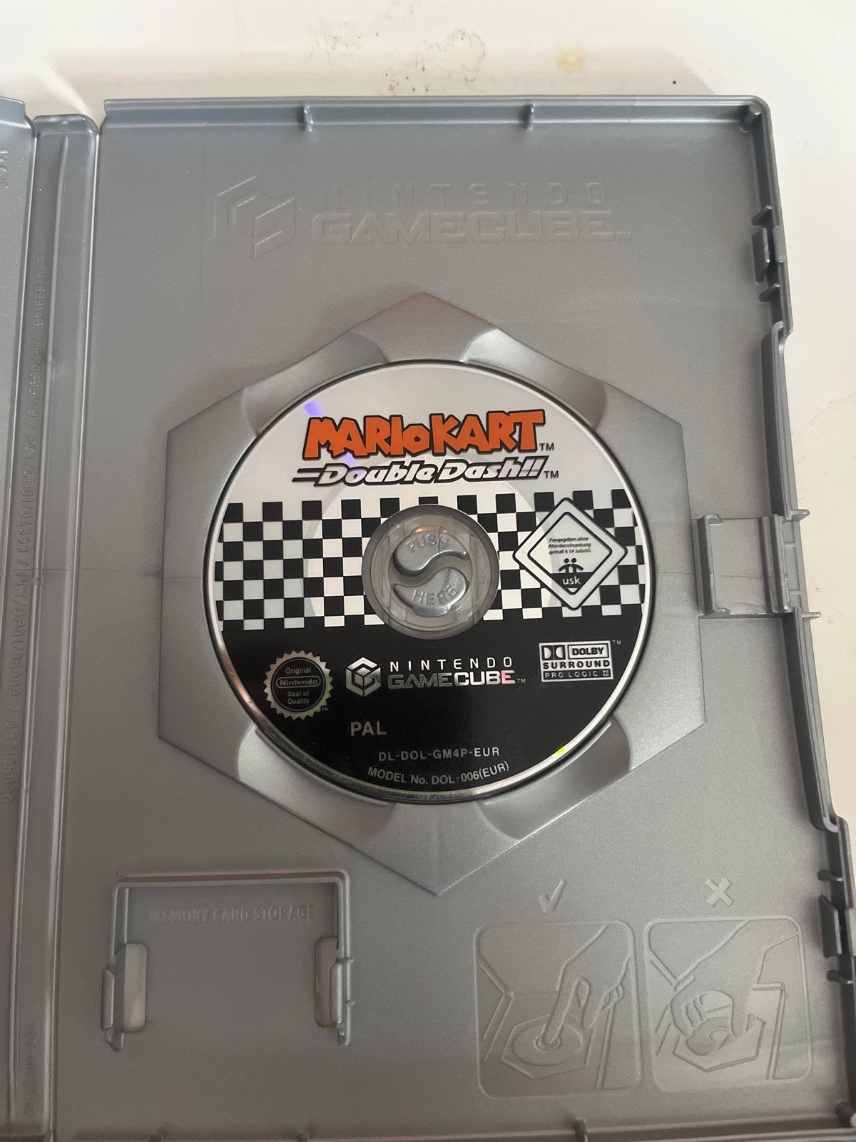 Mario Kart Double Dash!! Nintendo GameCube, Gebruikt, Racen en Vliegen, Eén computer, Ophalen of Verzenden
