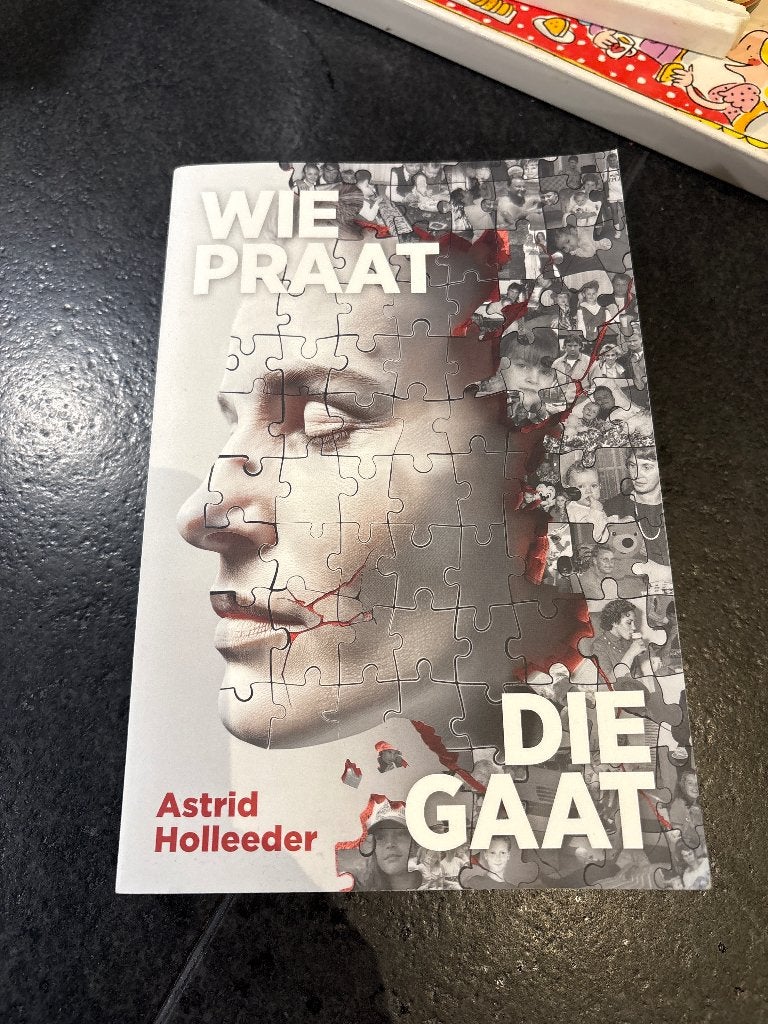 wie praat die gaat, Ophalen of Verzenden, Zo goed als nieuw, Astrid Holleeder, Overige