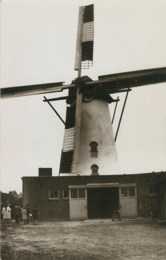 Didam foto molen ca. 1970 afdruk ca. 1975, Ophalen of Verzenden, 1960 tot 1980, Ongelopen, Gelderland