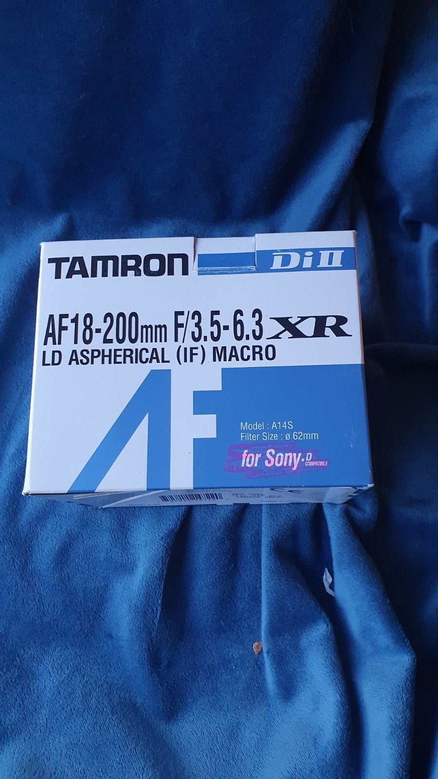 Tamron telelens 18-200 mm met doos, Ophalen of Verzenden, Overige typen
