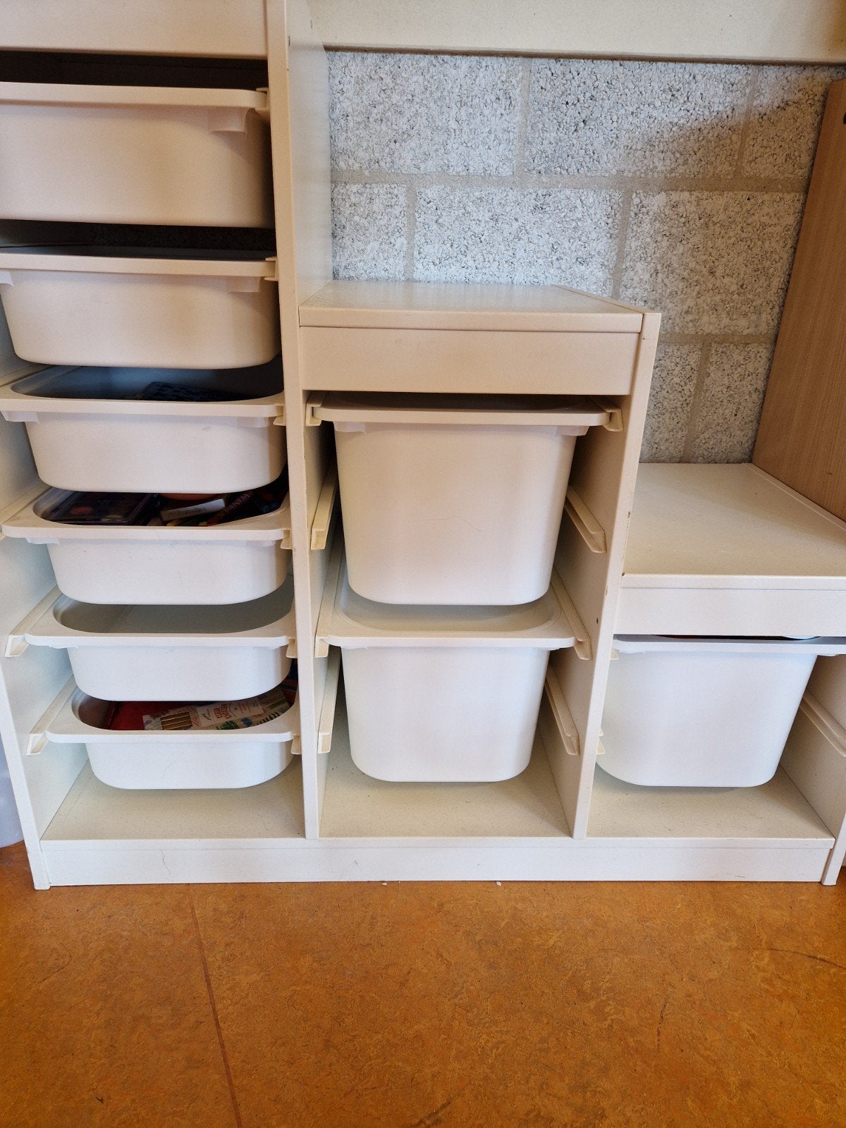 IKEA Trofast opbergcombinatie kast met nieuwe bakken, Ophalen