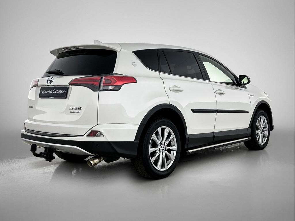 Toyota RAV4 2.5 Hybrid Executive Business | Dealeronderhoude, Auto's, 12 maanden, Gebruikt, Wit, Leder