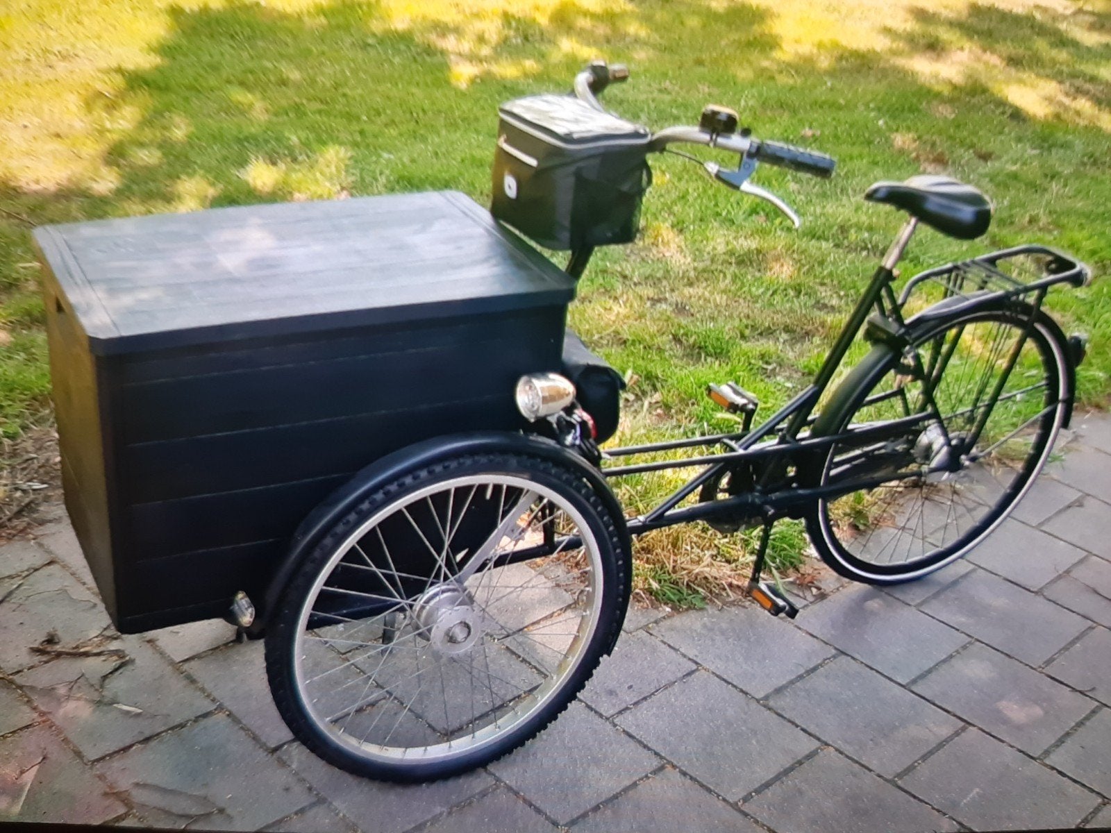 Bakfiets 3 wieler.van Raam.nieuwe bak.7speed.Diskbrake hand, Fietsen en Brommers, Ophalen, Goederen