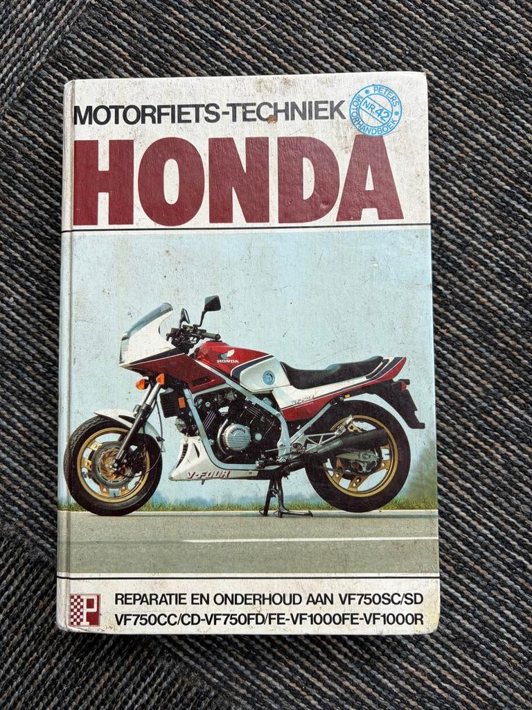 Honda VF750/1000 V-viercilinders Reparatie en Onderhoud, Motoren, Ophalen of Verzenden, Honda