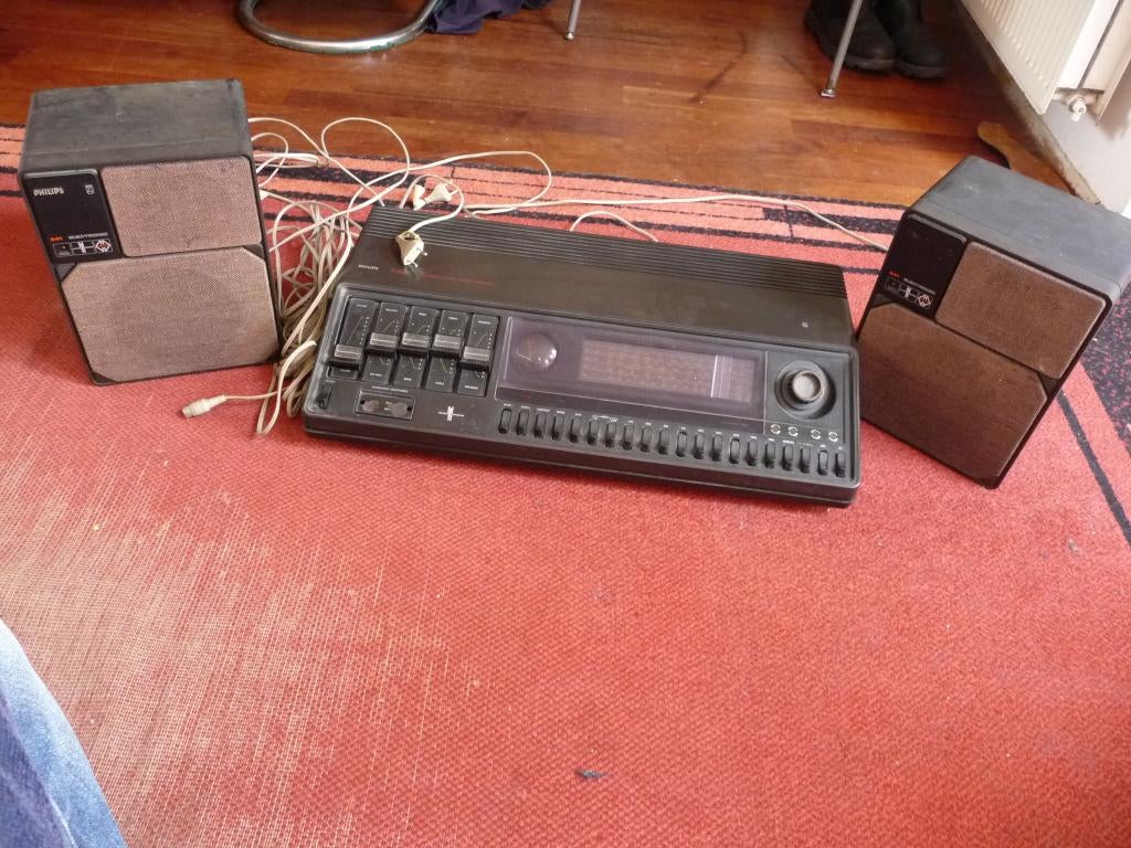 mfb hifi set  Philips, Audio, Tv en Foto, Stereo-sets, Gebruikt, Tuner of Radio, Speakers, Philips, Ophalen