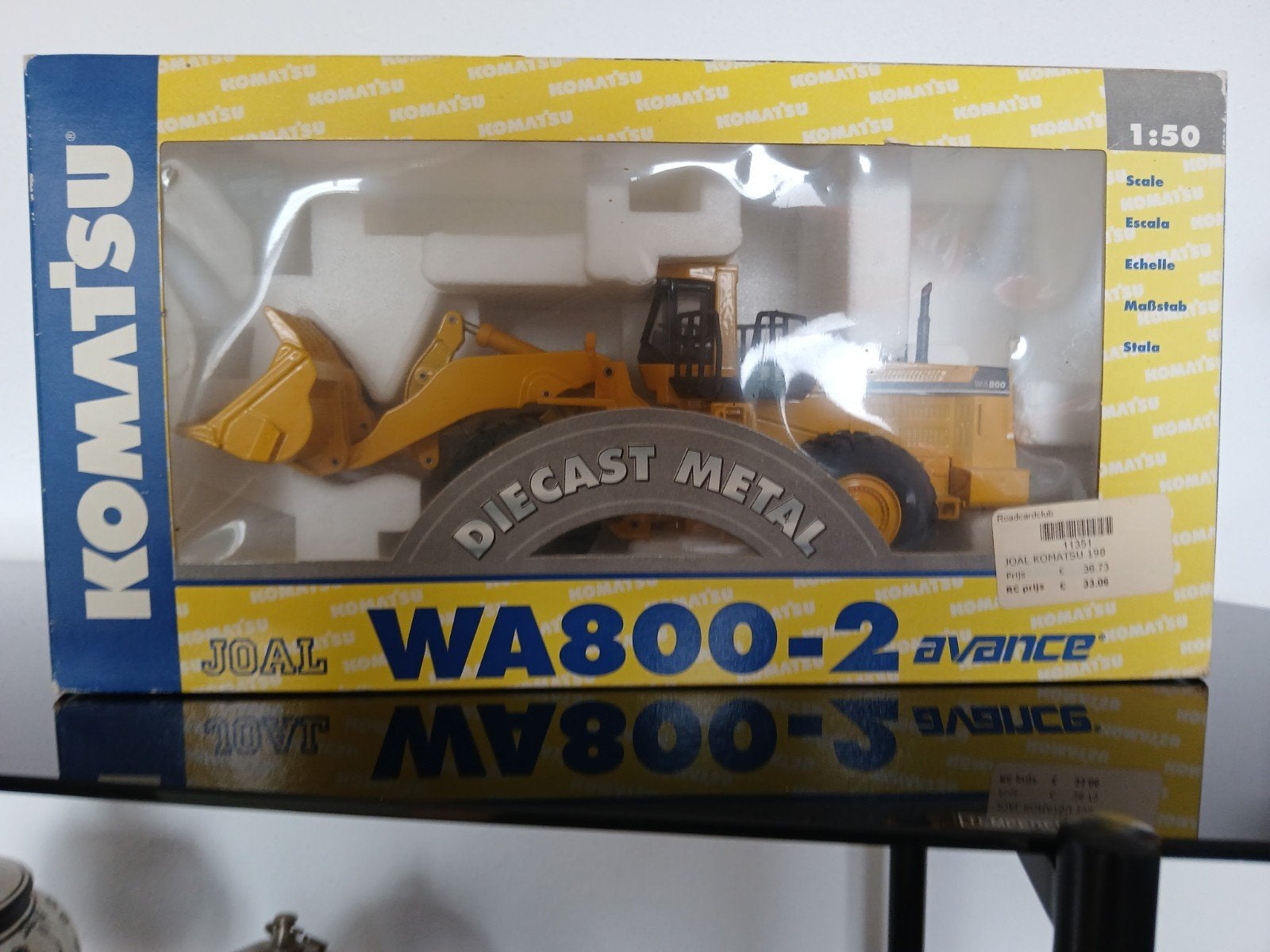 Komatsu WA 800 wiellader - Zo goed als nieuw met doos, Ophalen of Verzenden