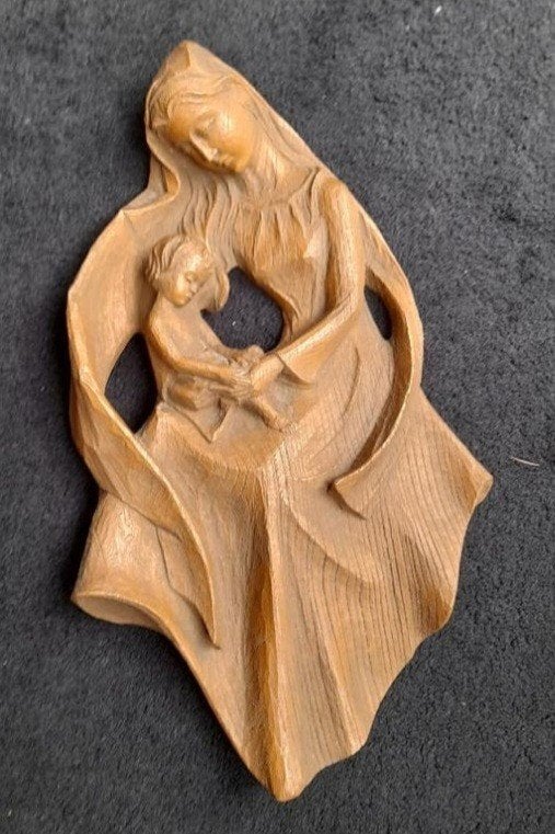 Mooie houten wand bord, Antiek en Kunst, Ophalen of Verzenden