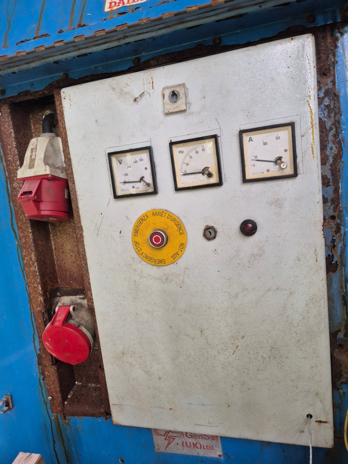 agregraat 45kva op tandemasser, Ophalen, Gebruikt